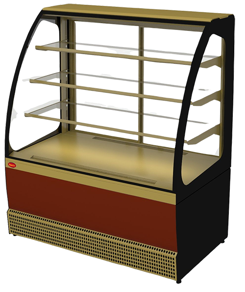 Холодильная витрина Veneto VS-1,3 (краш.)